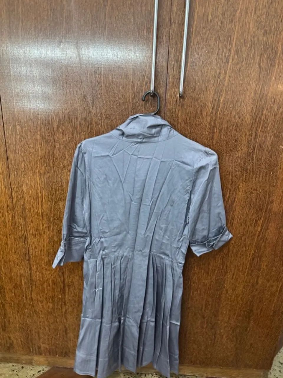 vestido vidi vici cinza g - Foto 2