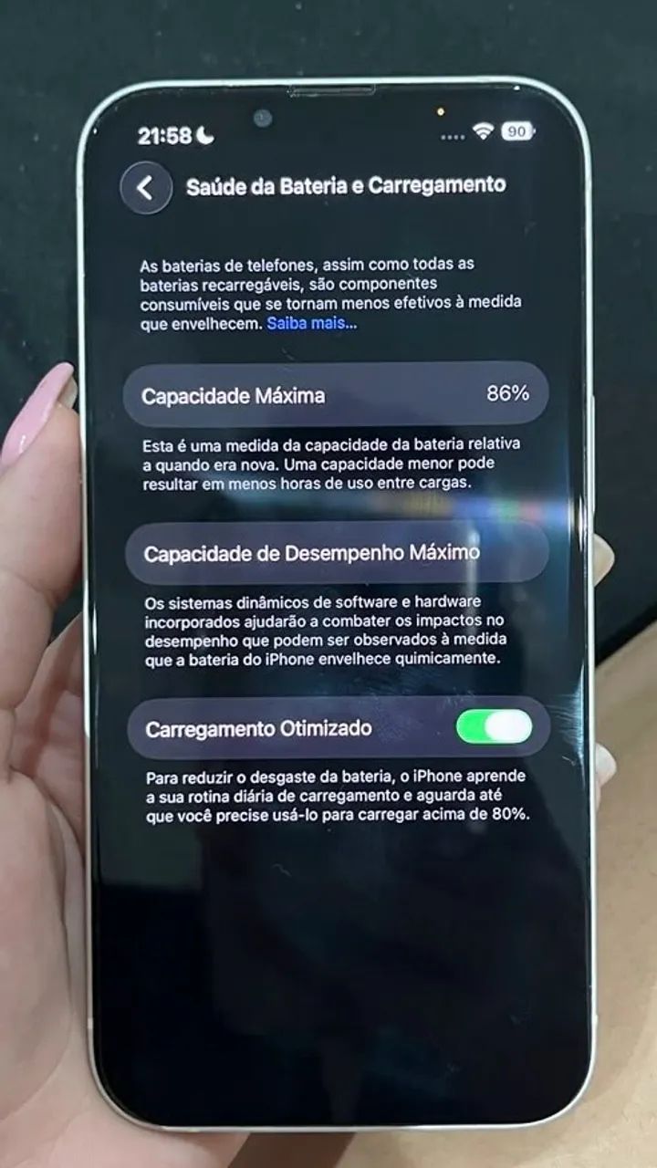 IPhone 13 Branco 256g - Foto 2