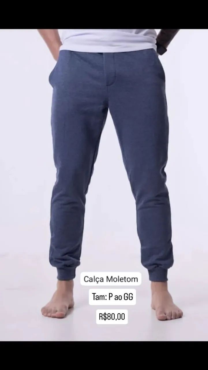 Calça Moletom Adulto