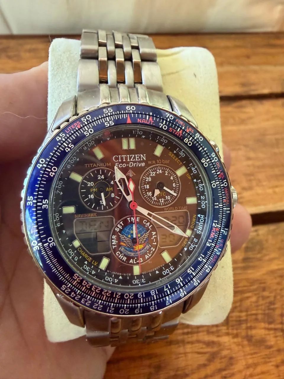 Citizen C650 Blue Angels Full Titanium - Foto 2