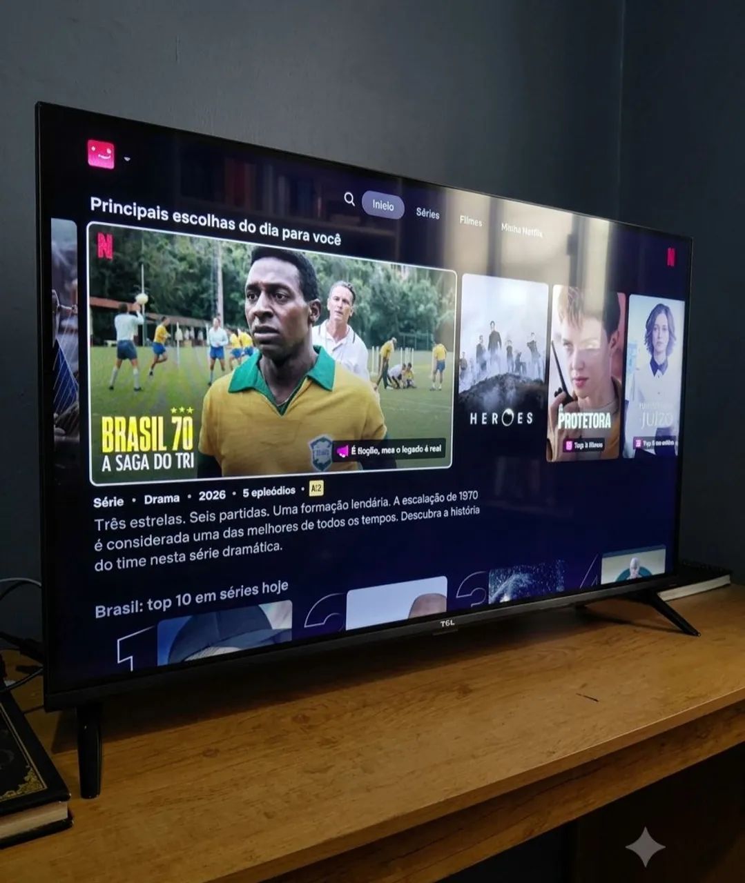 Tv Smart TCL Tela QLED 32 Polegadas  - Foto 4