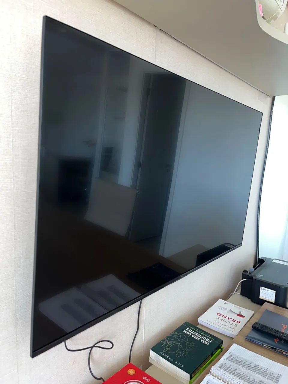 Smart TV TCL 50polegadas QLED 4K - Foto 3