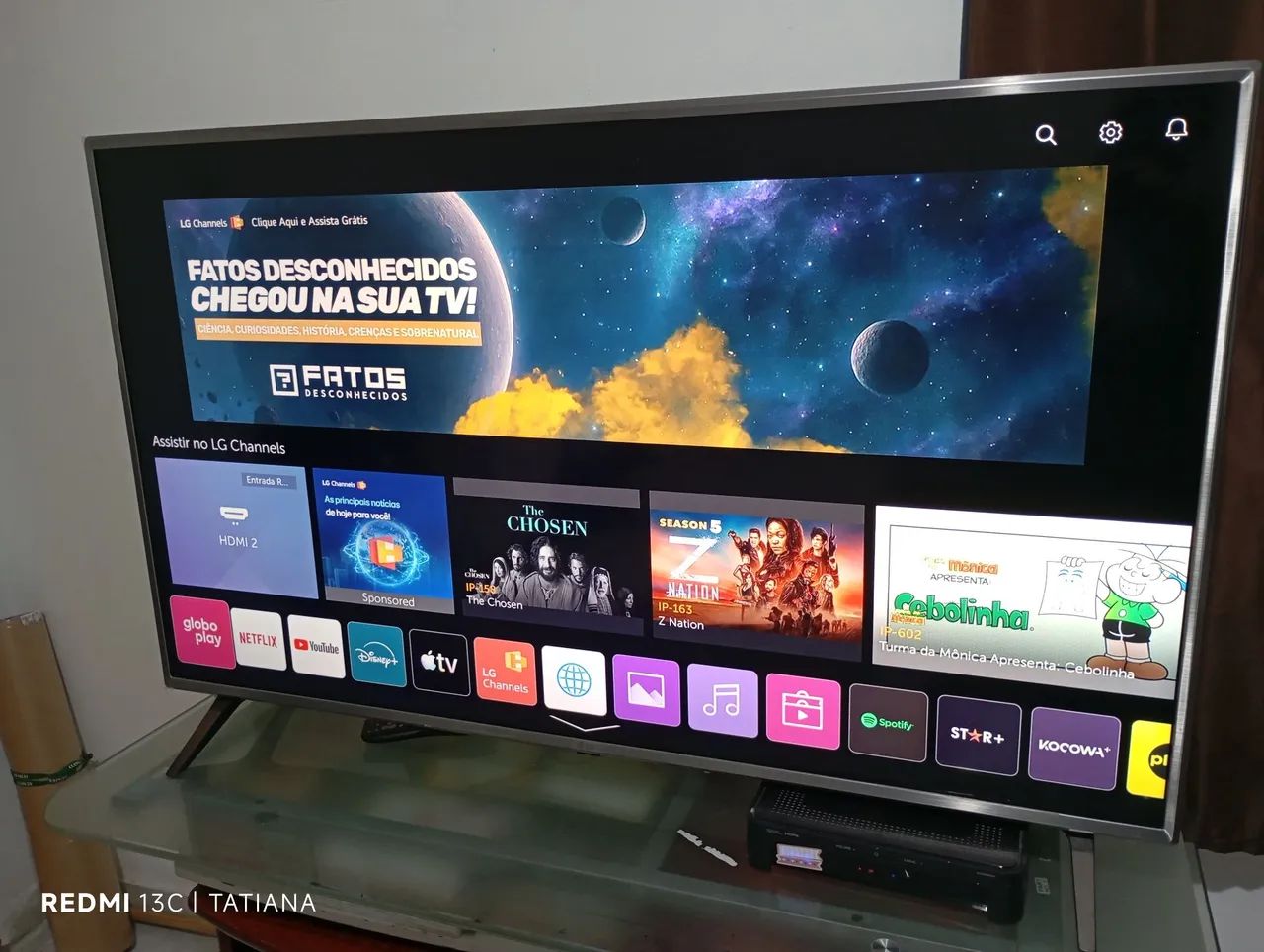 TV LG 50" 4K UHD (3840X2160 PIXELS)