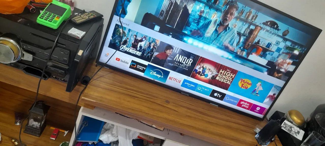  troco em iphone smart tv 43 polegadas  - Foto 2