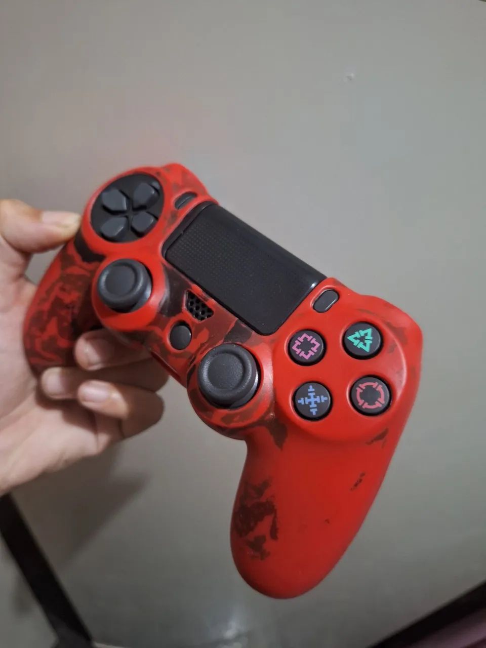 Controle Ps4 sem fio + Capa - Foto 3