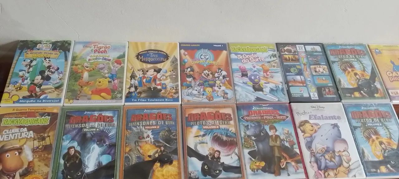 Coleção de  DVDs  são  37  infantis  - Foto 3
