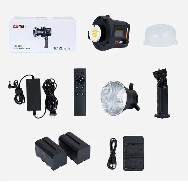 Zsyb Cl-60bi Iluminação Contínua Led Para Vídeo E Foto - Foto 5