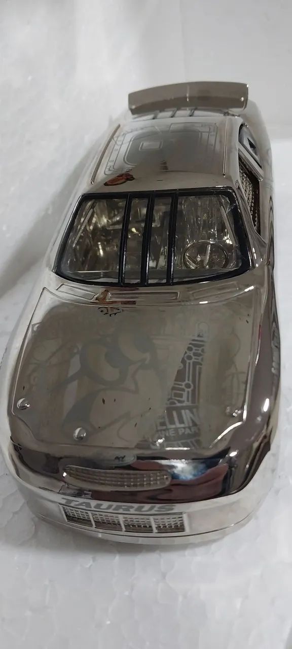 Miniatura 1:24 nascar cromo ediçao limitada - Foto 3