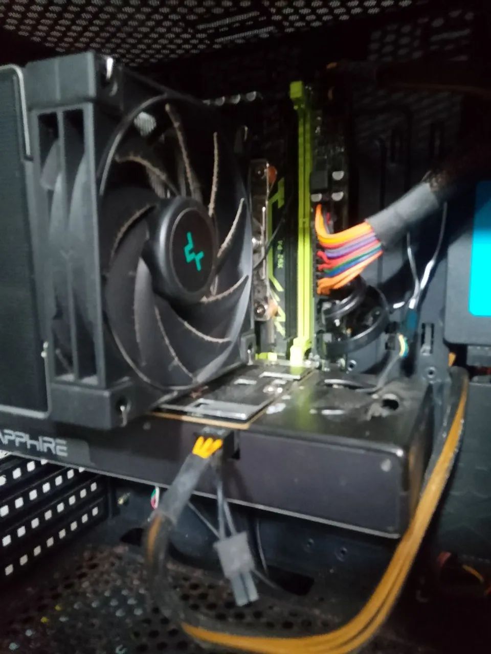 CPU Xeon E5-2650 v4 ddr4  e AMD RX 470 4gb e as 240gb - Foto 4