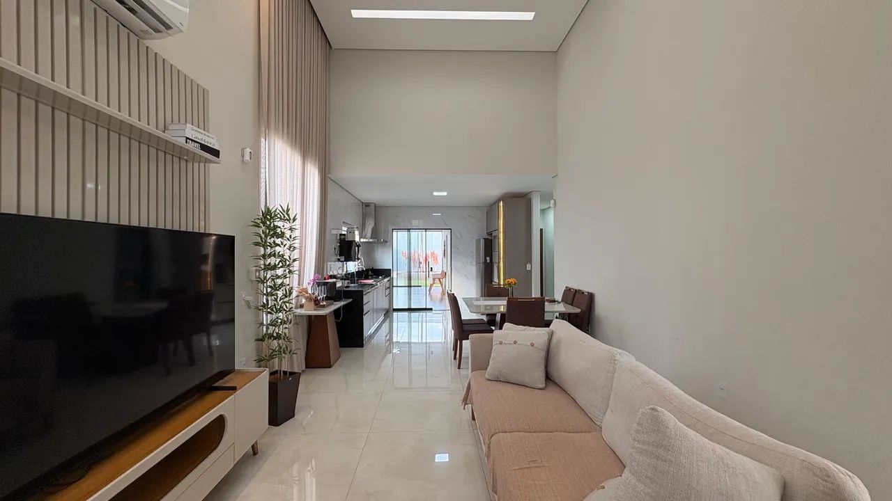 Casa de Alto Padrão com 3 Quartos e Lazer Completo  - Foto 5