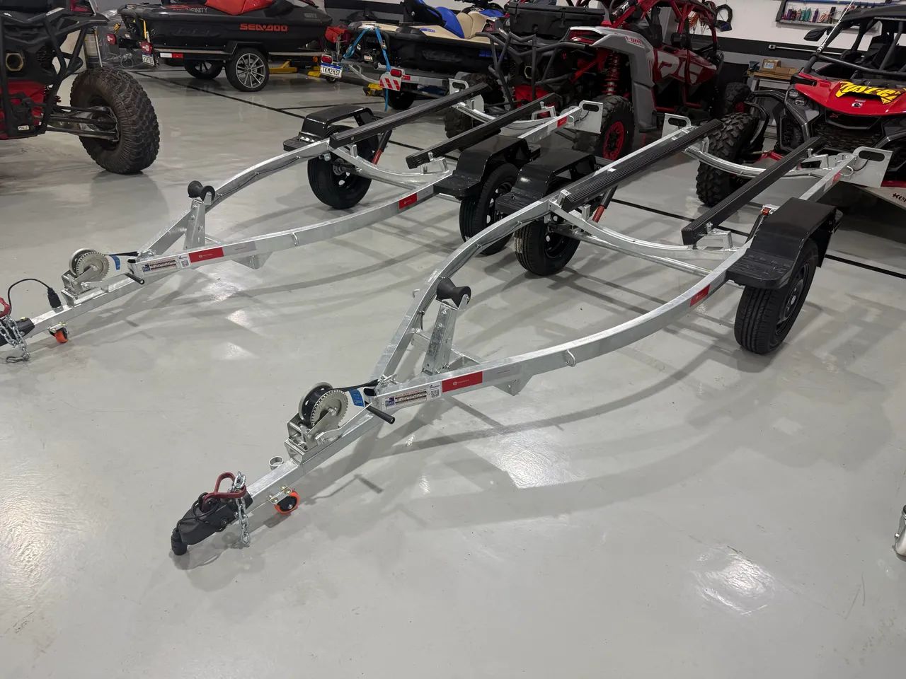 Carretinha de jet ski, galvanizada zero ano 2026 !! - Foto 3