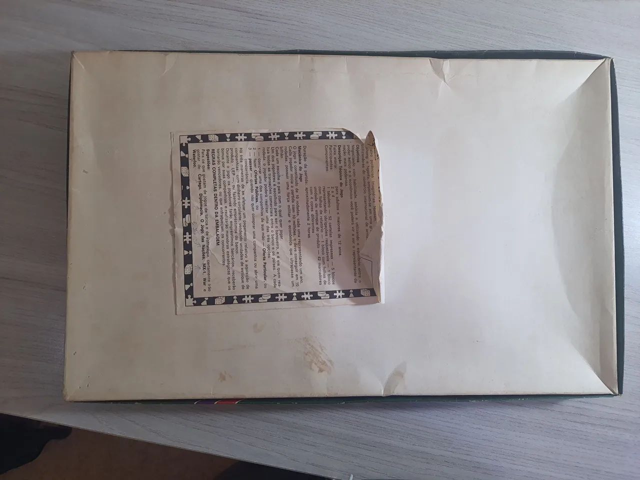 Edição antiga do jogo de tabuleiro "O Jogo do Poder" - Foto 2