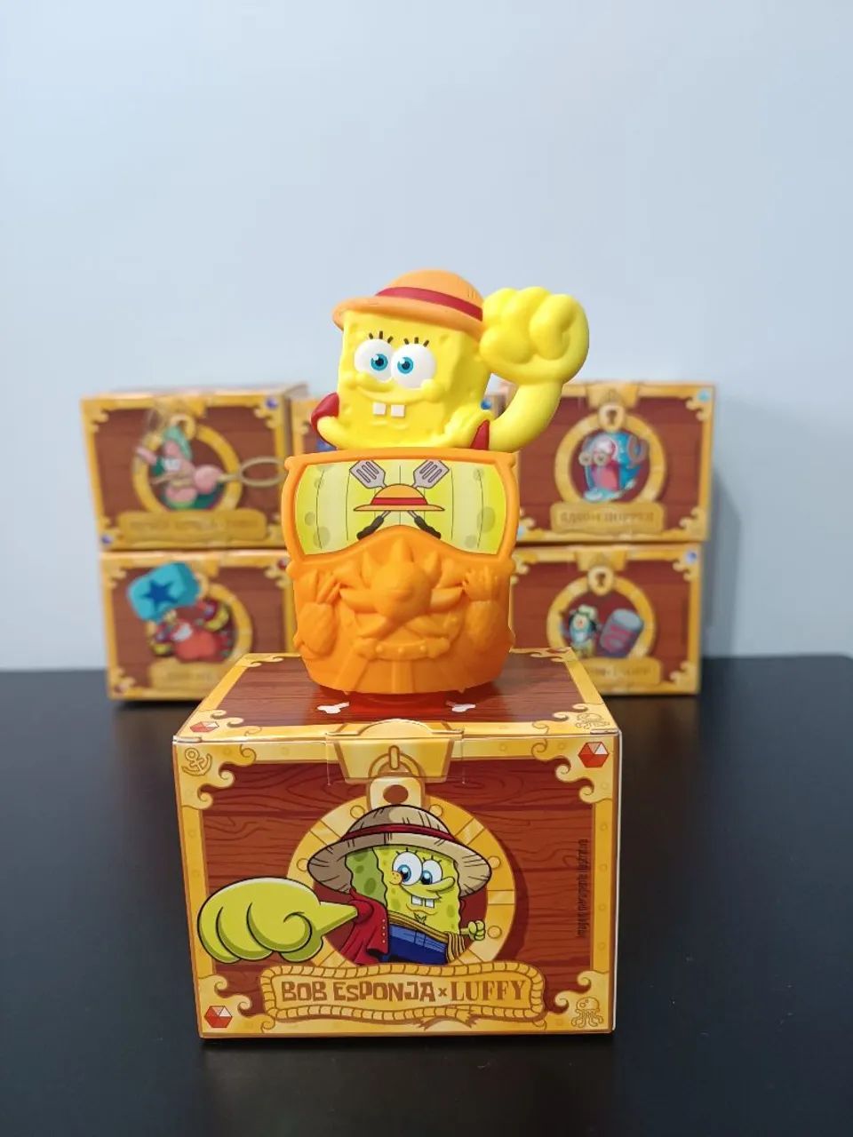 Lote de 7 Miniaturas MC Donalds One Piece  - Foto 2