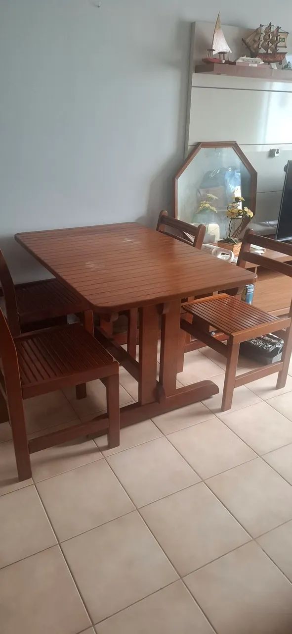Mesa com 4 cadeiras - Foto 2