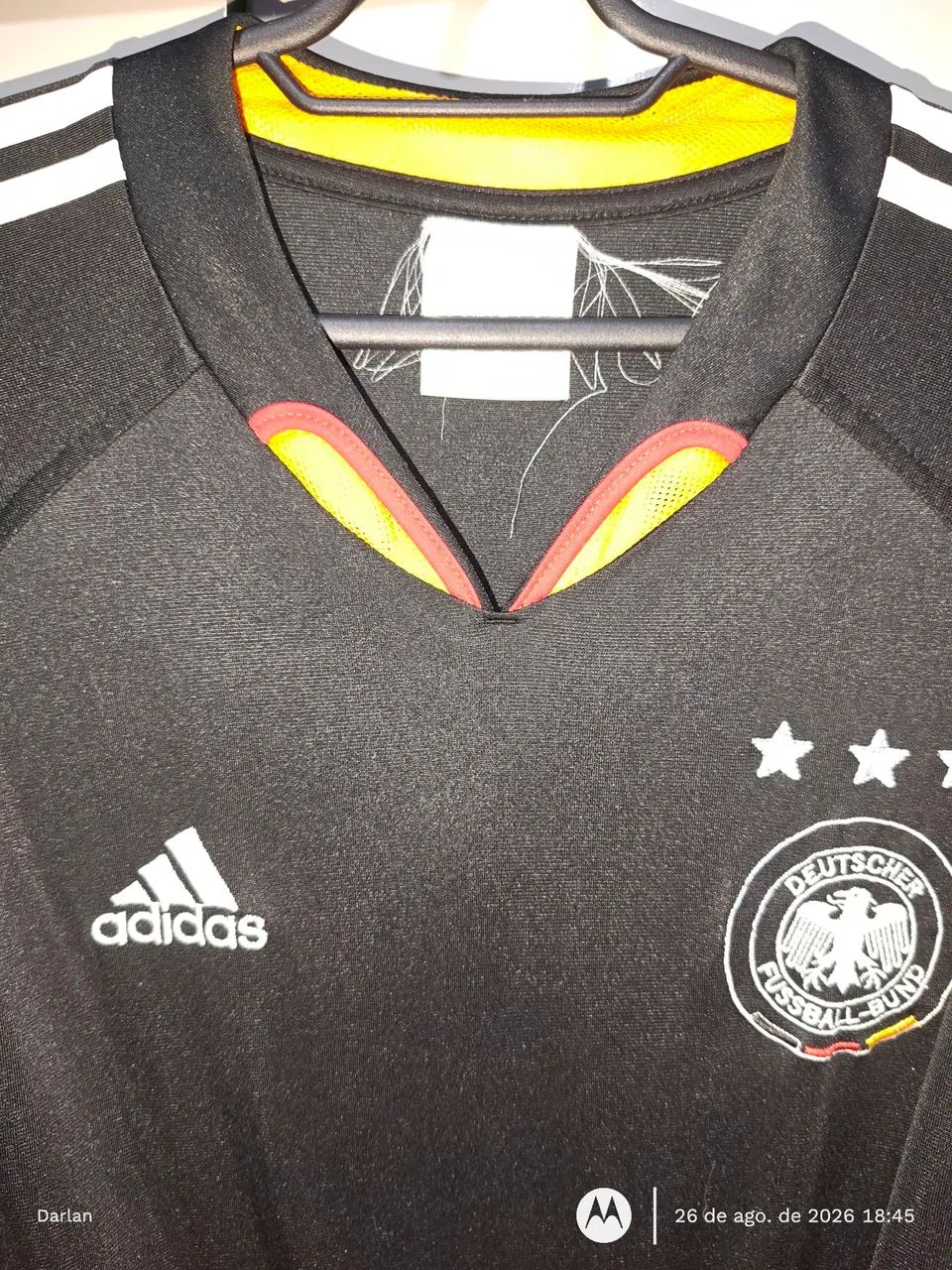 Camisa Seleção Alemanha Away 2004 - Foto 3