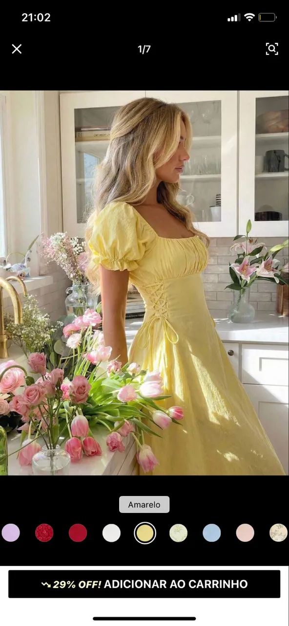 Vestido shein nunca usado  - Foto 3