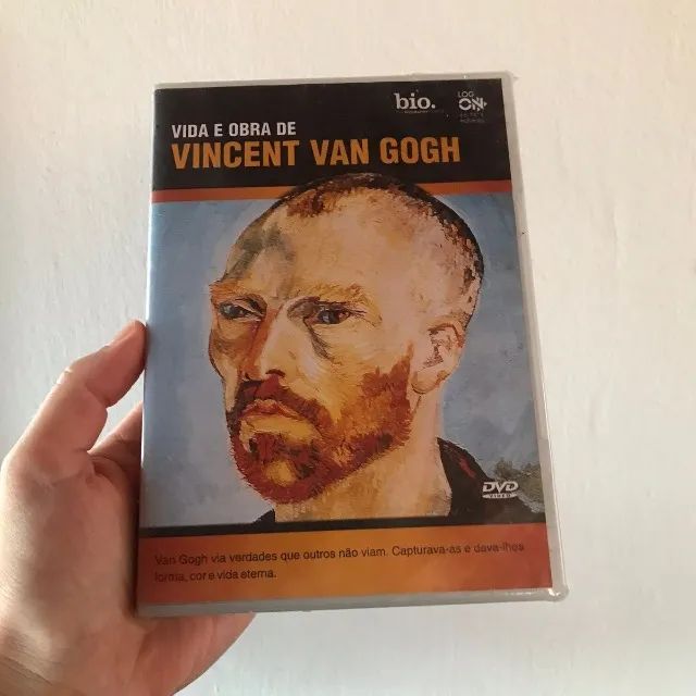 dvd lacrado - vida e obra de vincent van gogh