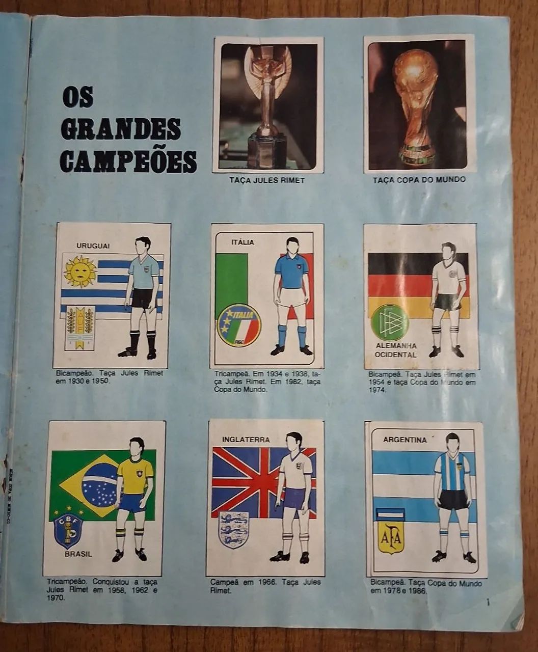 Album da Copa 1990 - Foto 3