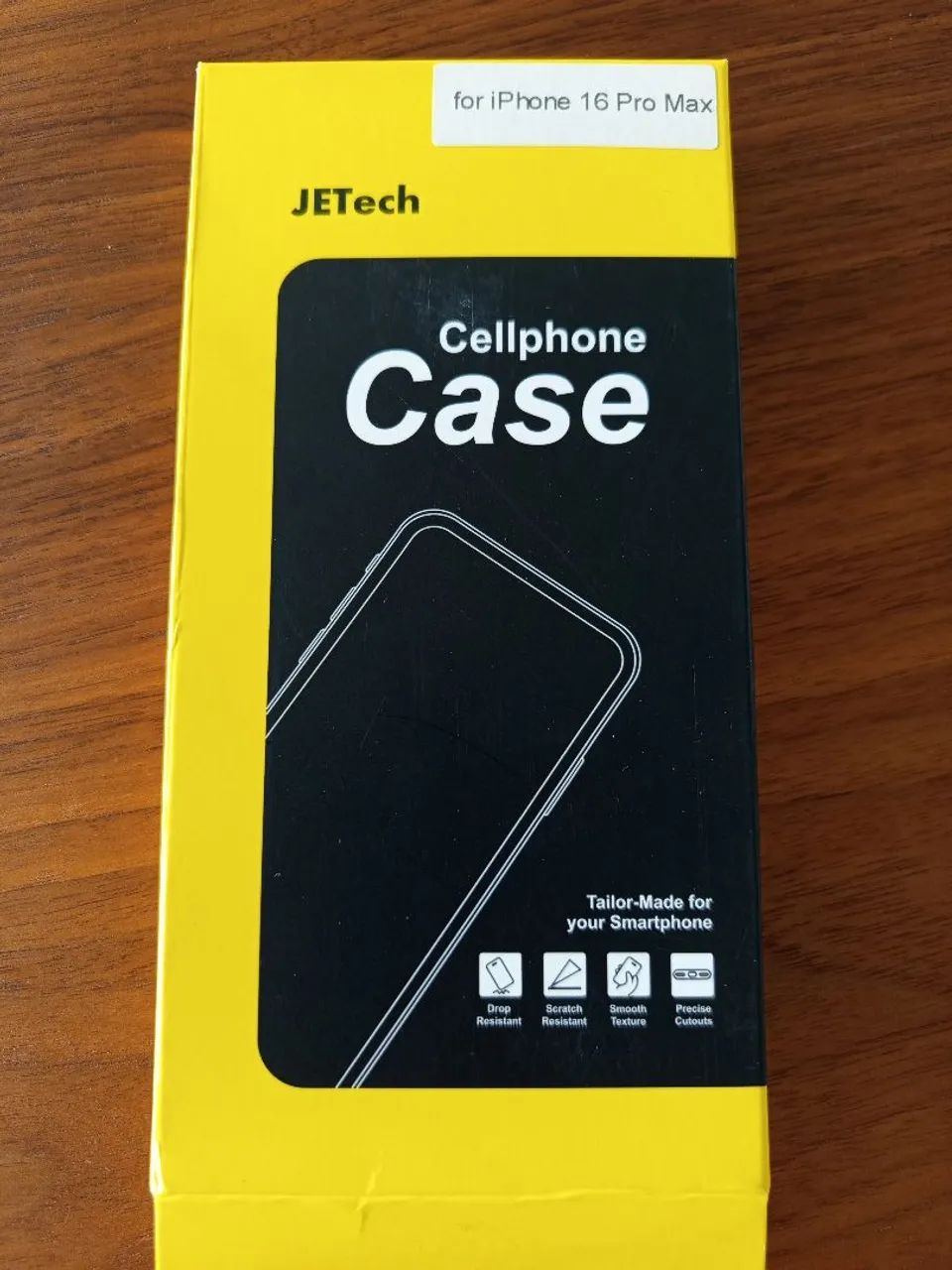 Jetech cellphone case para iPhone Pro max