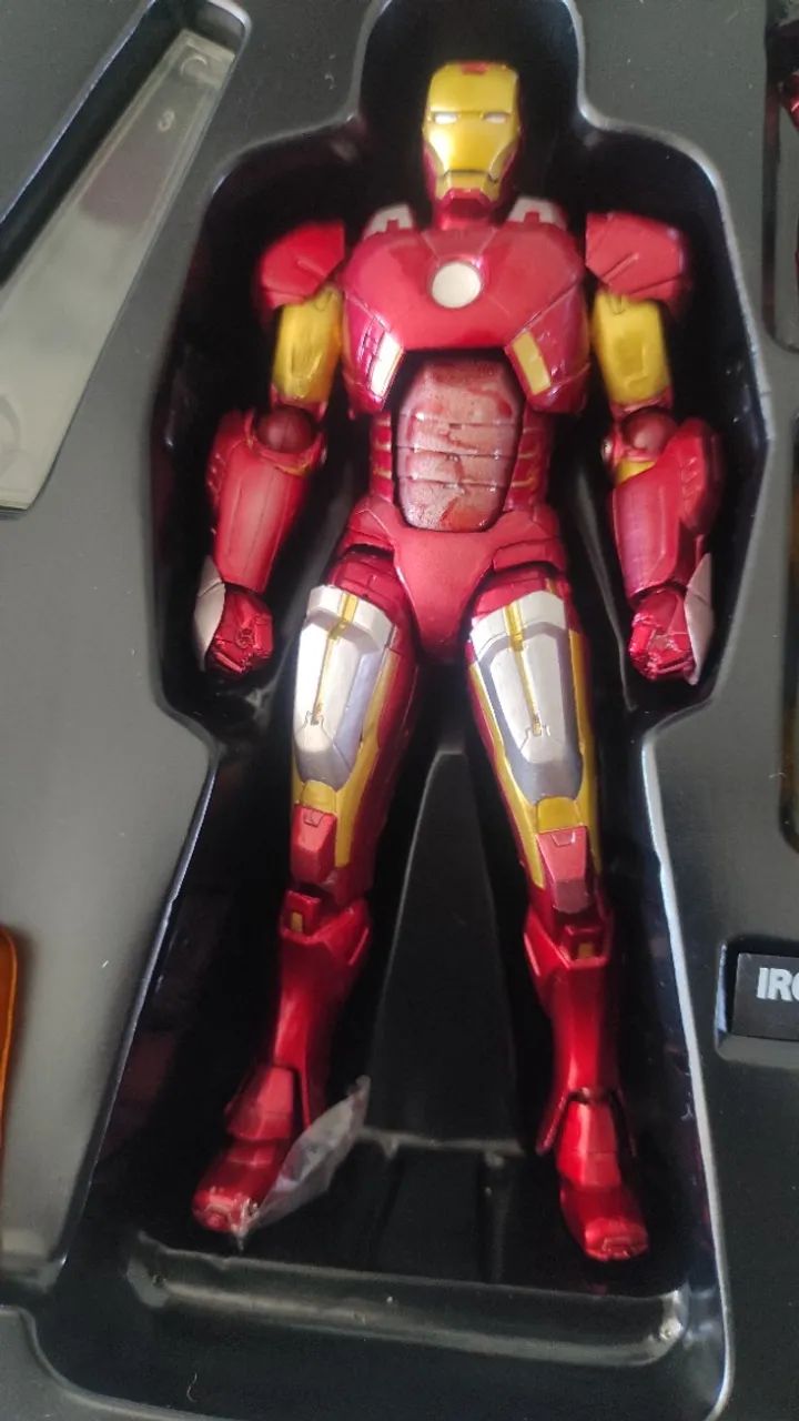 Revoltech Iron Man Mark  7 LEIA O ANUNCIO - Foto 4