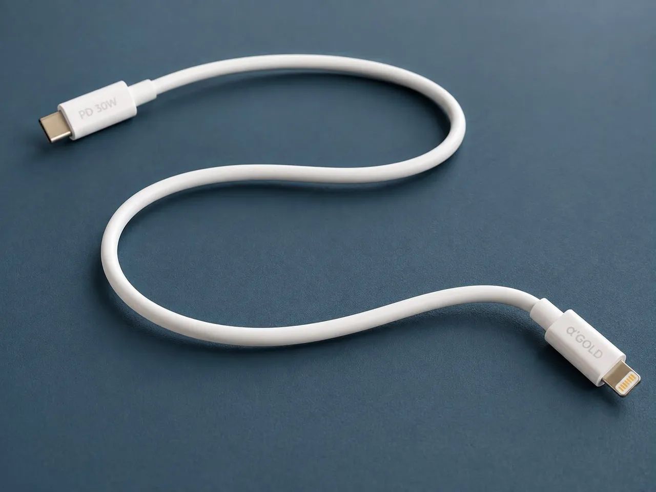 Cabo USB-C para iPhone Lightning 30W 1 Metro - Foto 4