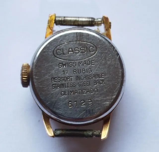 Relógio Antigo Classic Swiss Made 17 Rubis  - Foto 2
