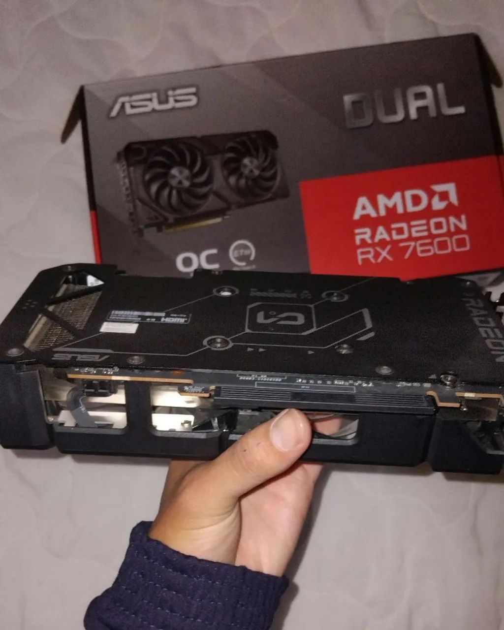 RX 7600 8GB - Placa de Vídeo  - Foto 4