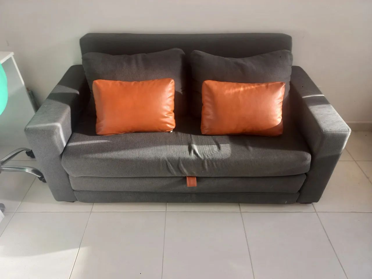 Sofá-Cama cinza escuro - Foto 3