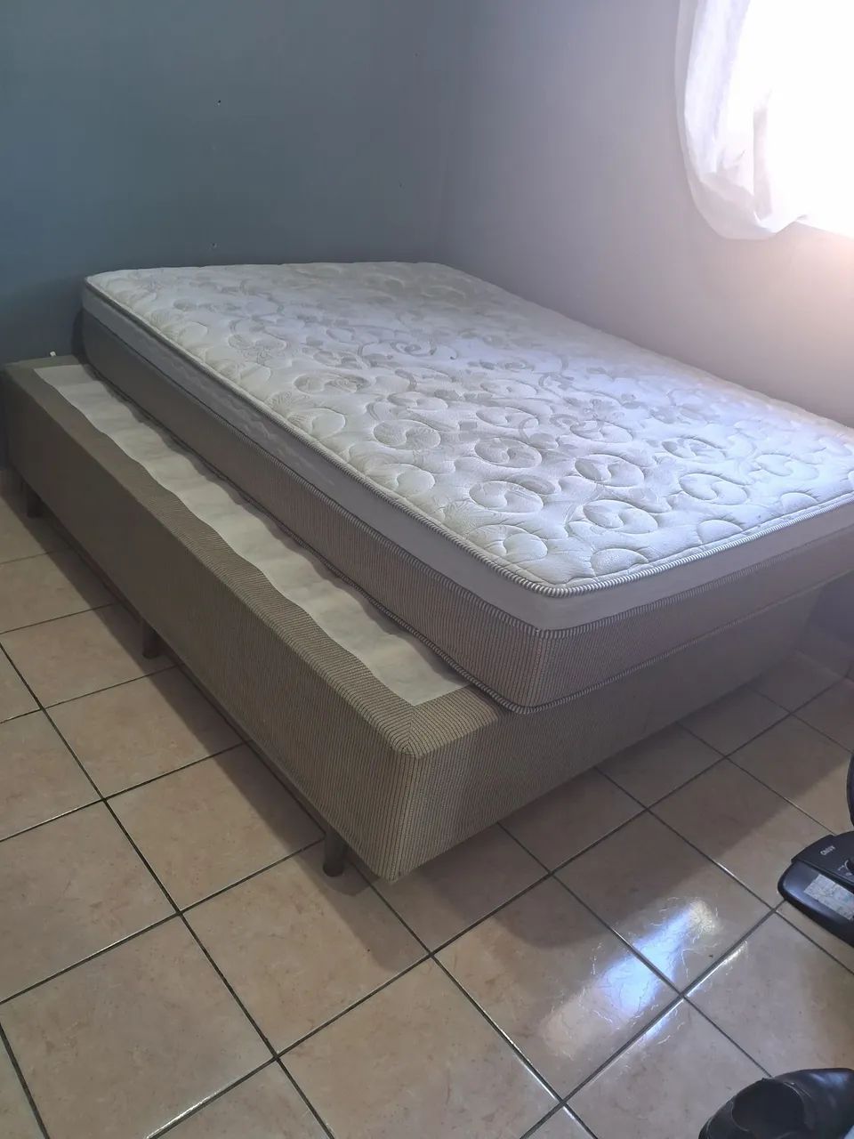 Cama de casal box com colchão  - Foto 3