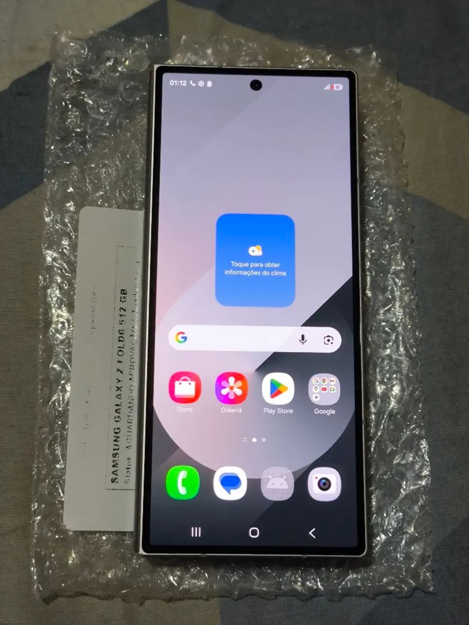 Samsung z fold 6 512gb memória 