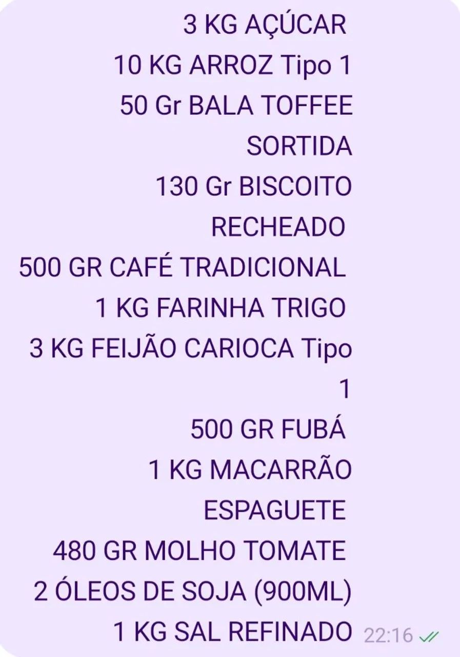 CESTA BASICA CBS  - Foto 2