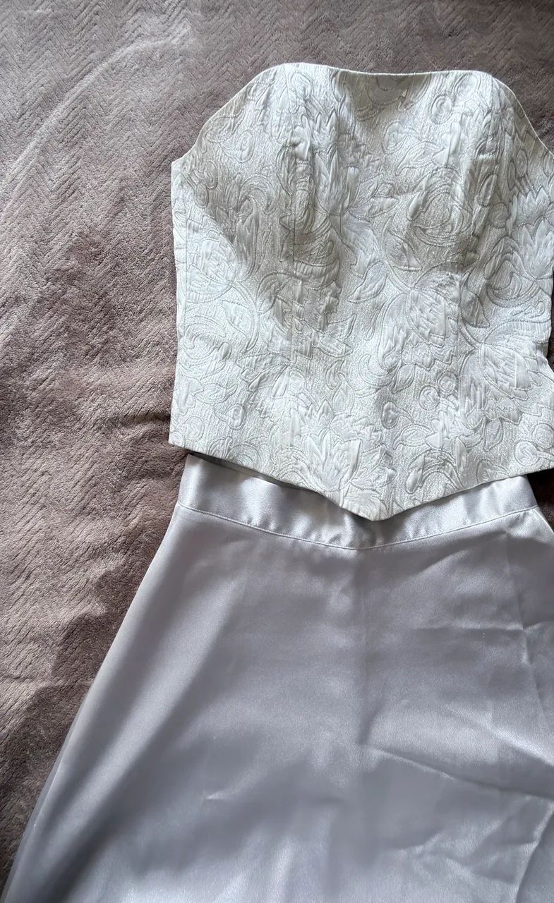 Conjunto P saia longa e corset  - Foto 3