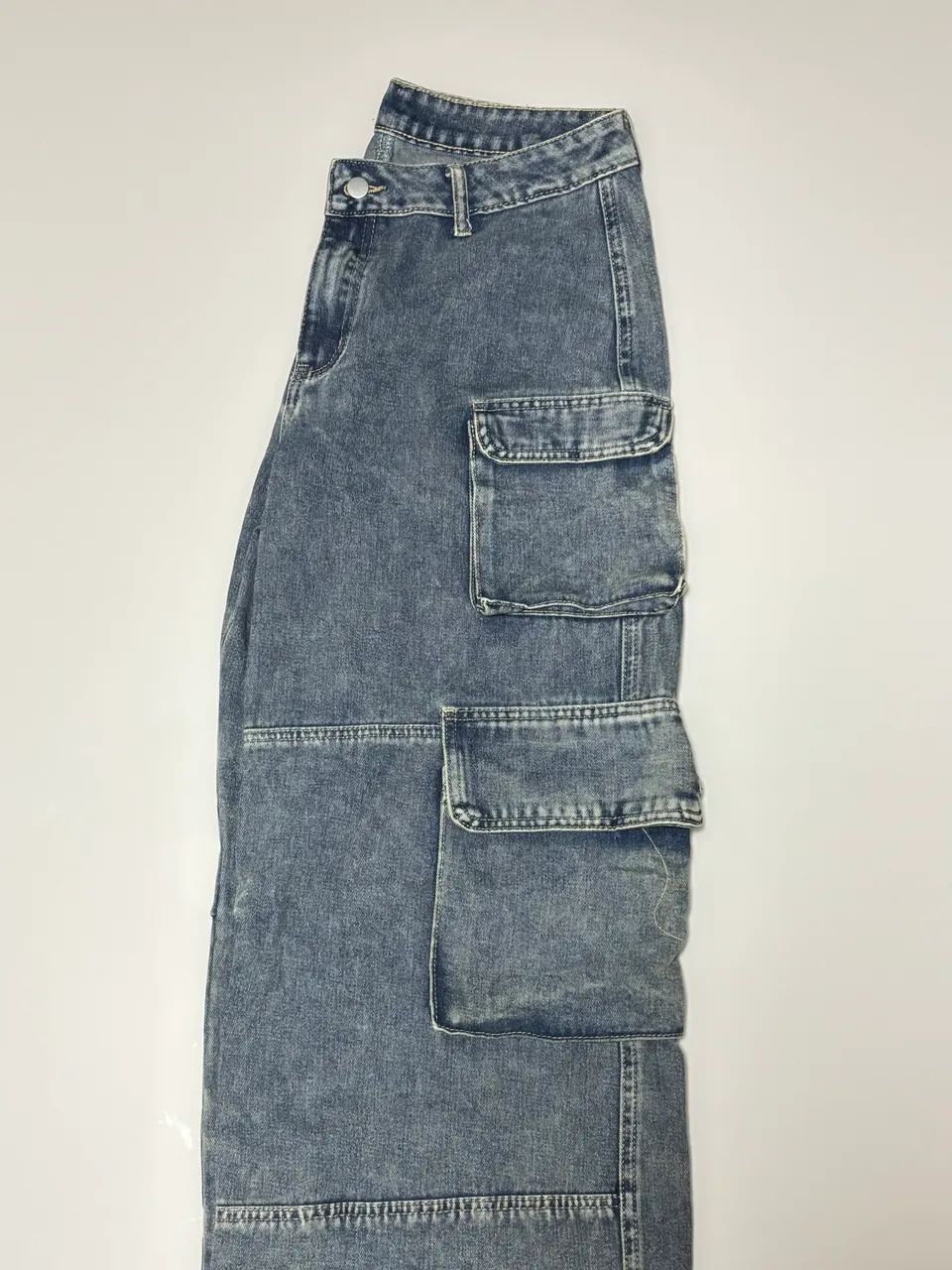 Calça baggy jeans - Foto 4