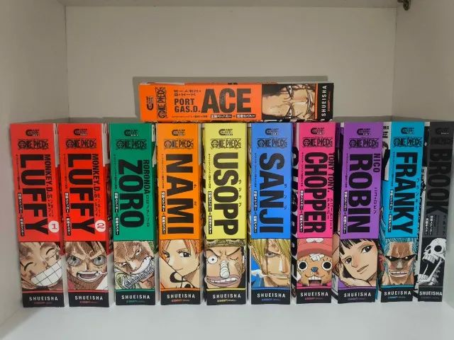 ONE PIECE ワンピース JUMP REMIX 全巻セット Mangá One Piece Shueisha Jump Remix (Completo, JP) - Livros e