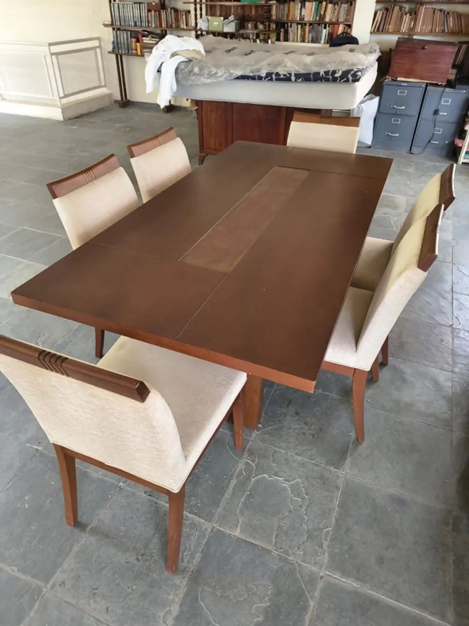 Mesa de Jantar retangular com 6 cadeiras - Foto 3