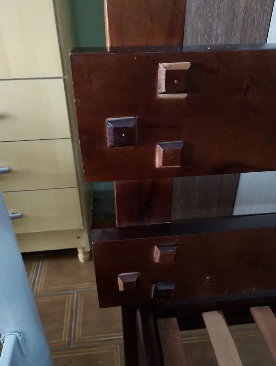 Cama de casal madeira maciça  - Foto 2