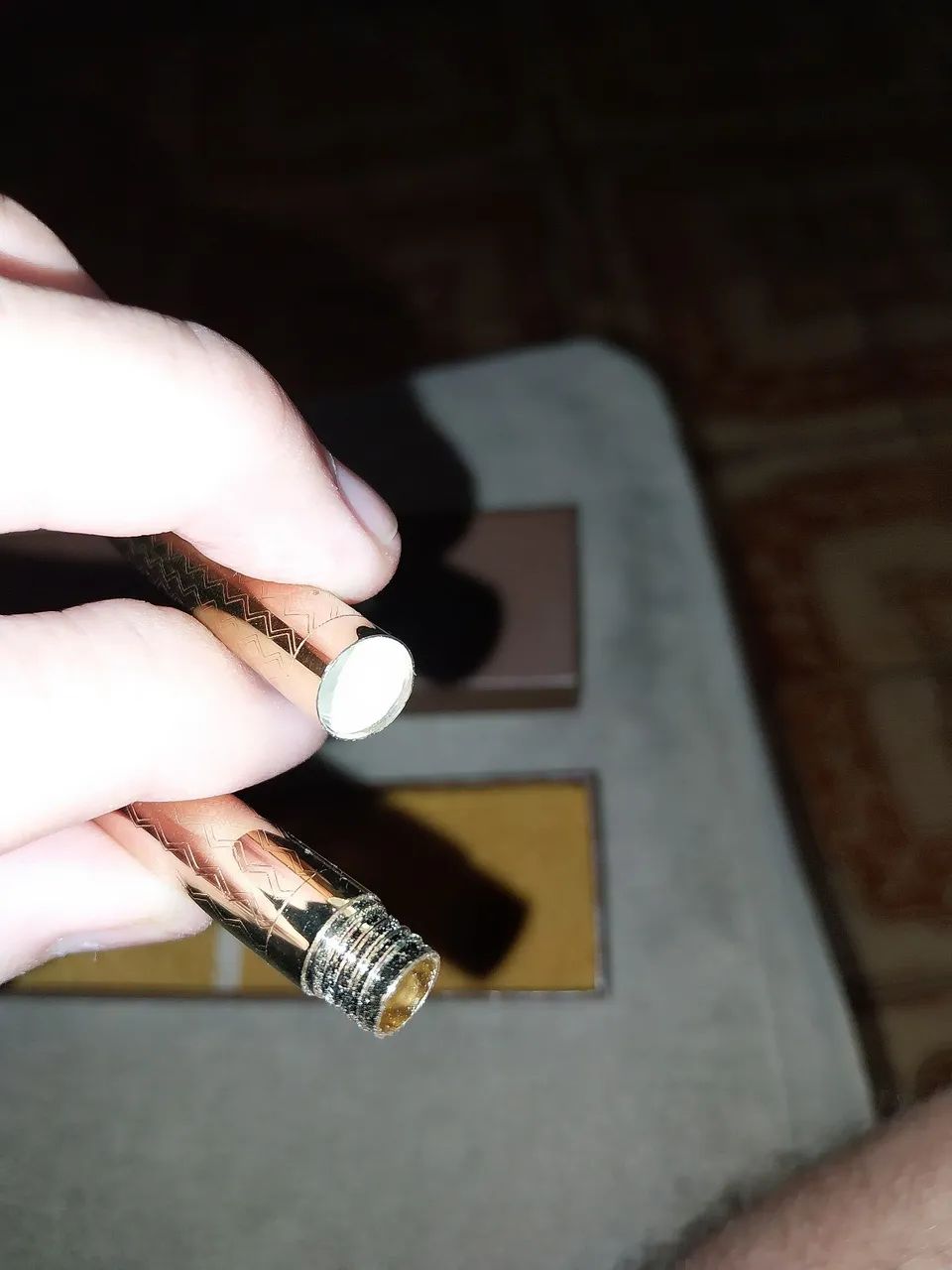 Caneta Sheaffer folheada ouro. - Foto 4