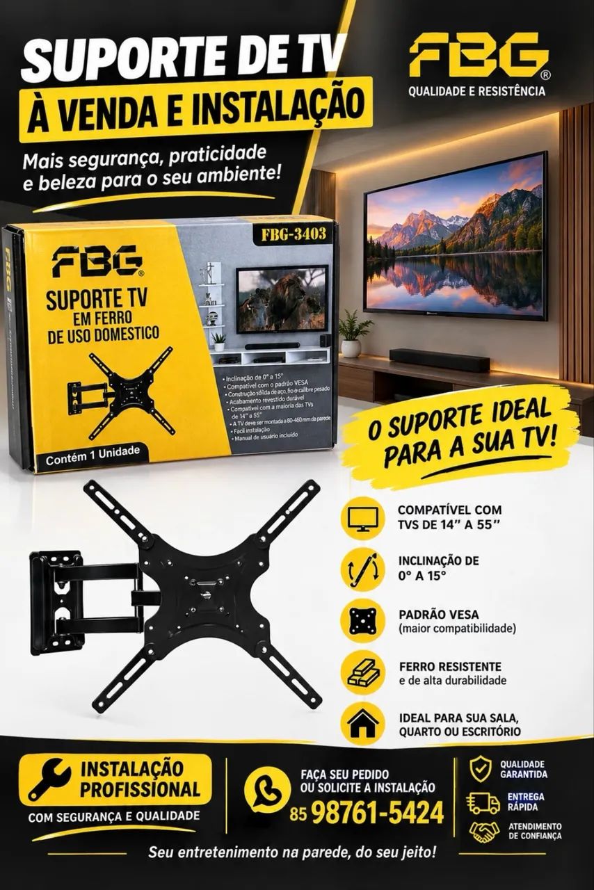 Suporte para tv 