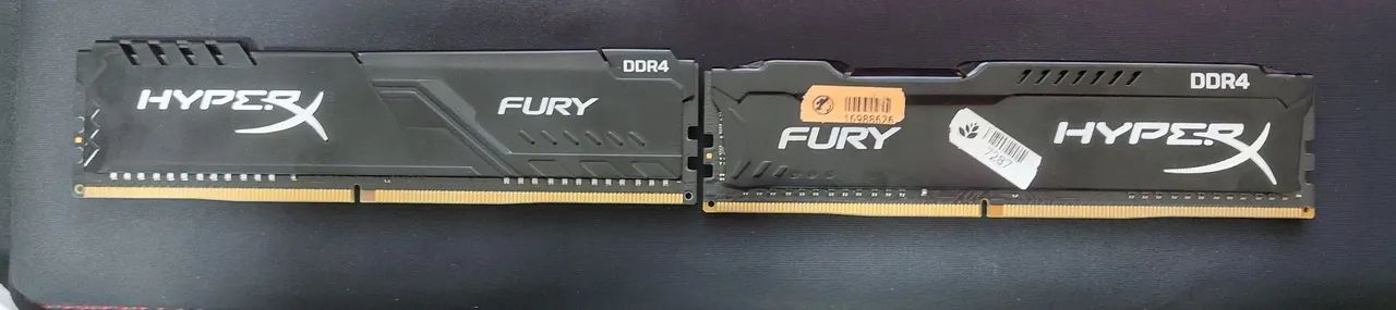 Kit 16gb de memória RAM (2x8) 2400mhz HyperX
