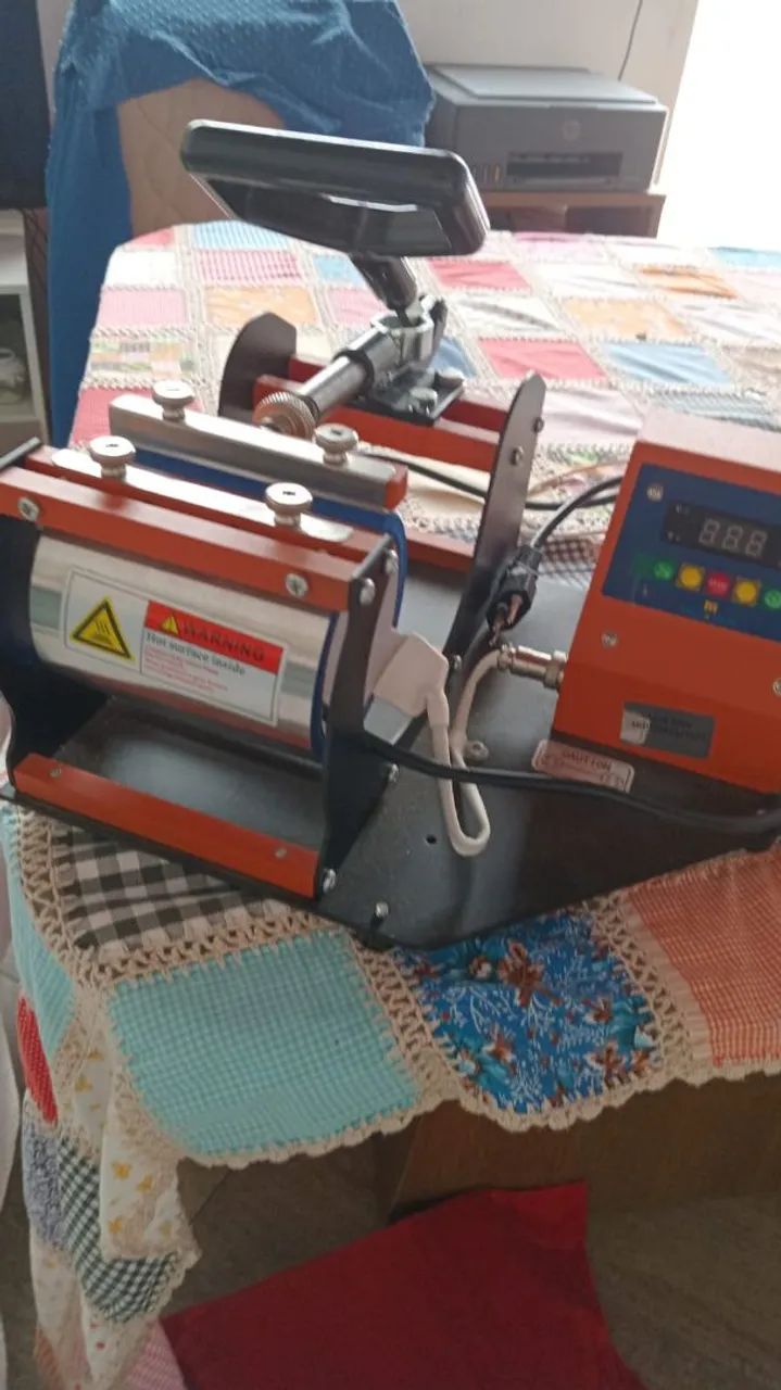 prensa térmica para sublimação de caneca