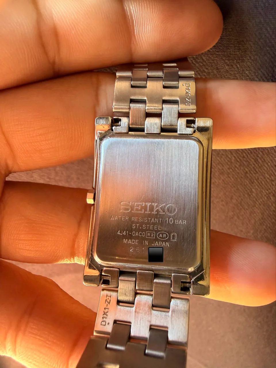 Seiko Dolce Tank ano 2002 - Foto 2