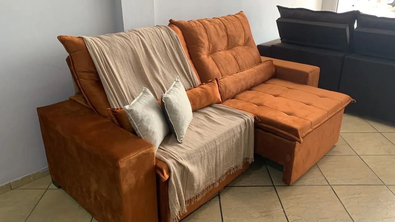 Sofá retrátil e reclinável  - Foto 4