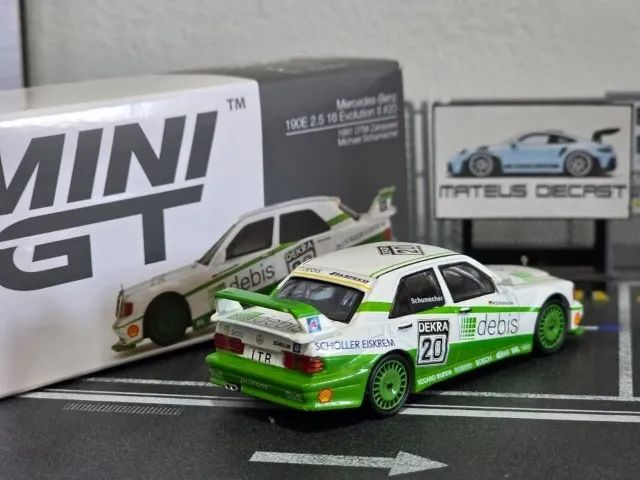 Mercedes-Benz 190E 2.5-16 Evolution II #20 - MiniGT - Foto 2