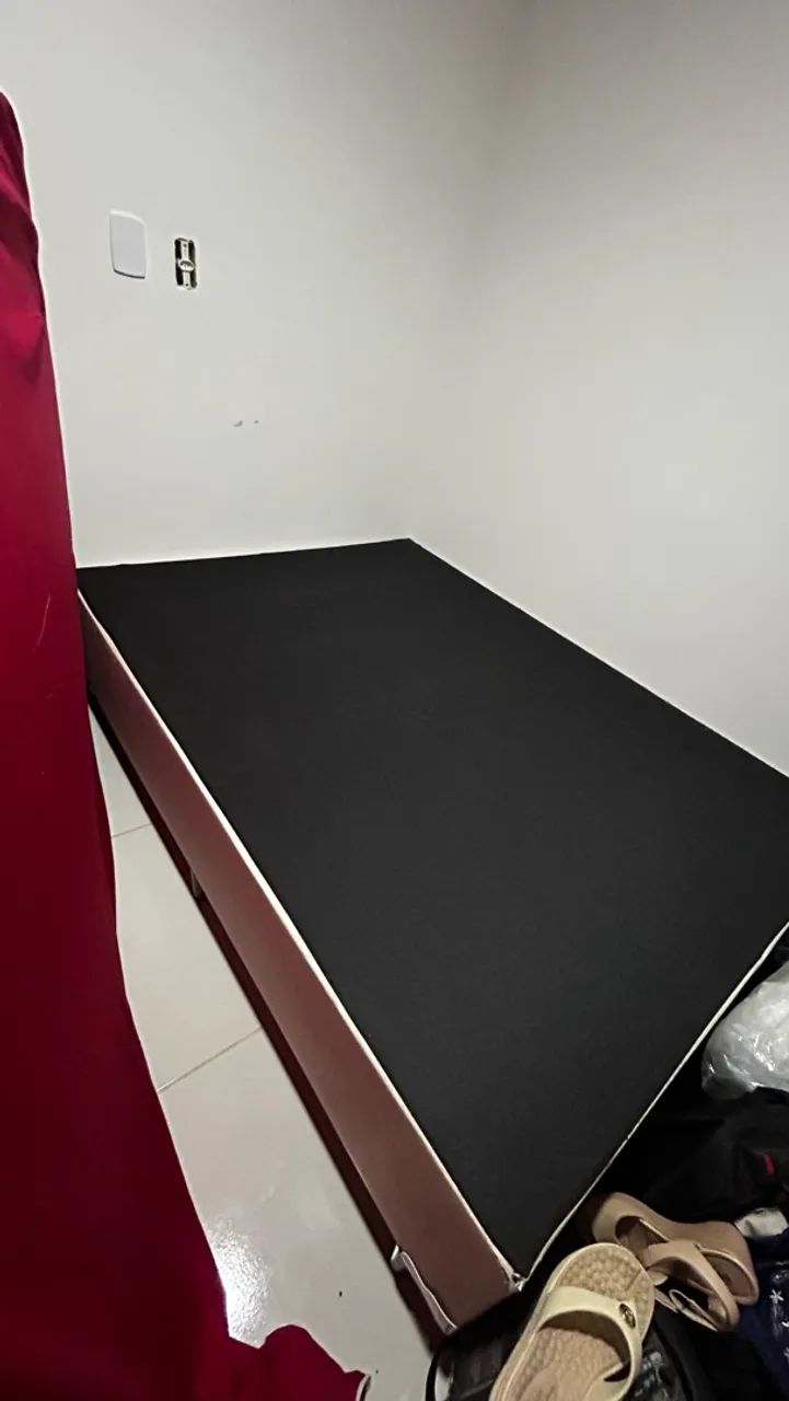 Cama box + colchão ortobom D33 - R$550 - Foto 4