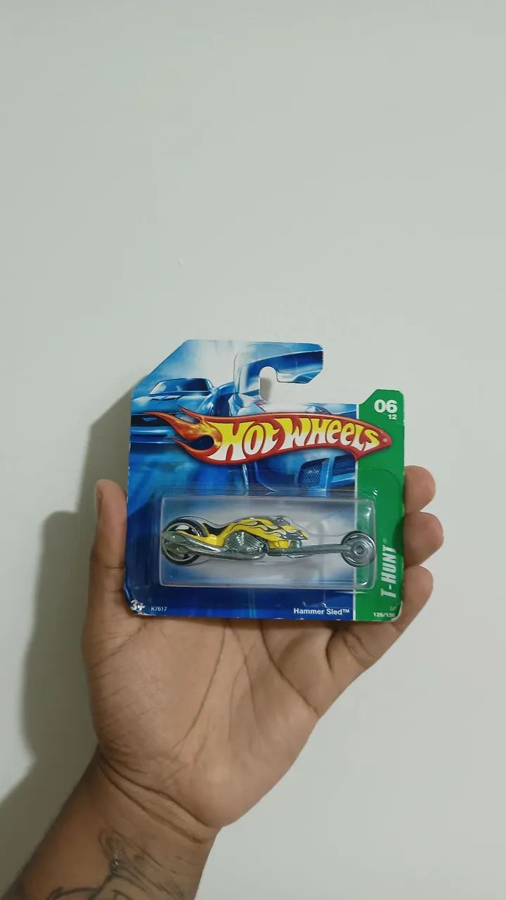 Hotwheels T Hunt de 2007 Moto Hammer Sled