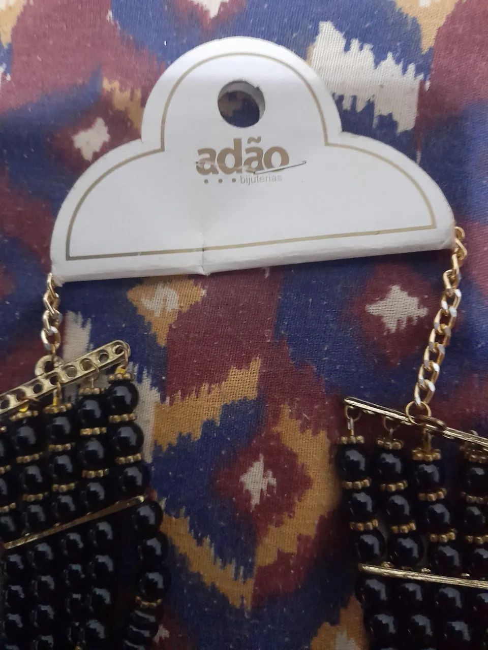 Colar de pérolas negras - Foto 2