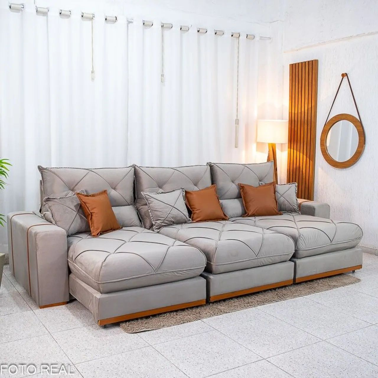 Sofá Gran Bello Plus com espuma D33  - Foto 4