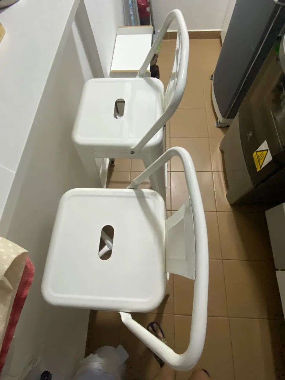 Banqueta industrial com encosto - Foto 2