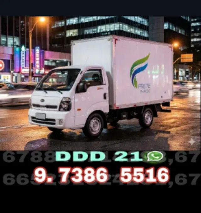 Frete e fretes para transporte regional