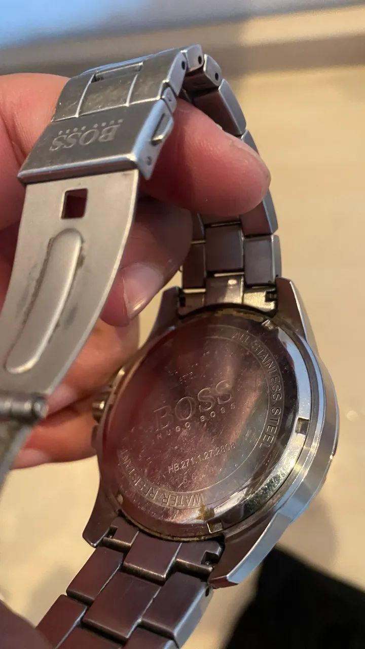 relogio hugo boss masculino prata - Foto 3